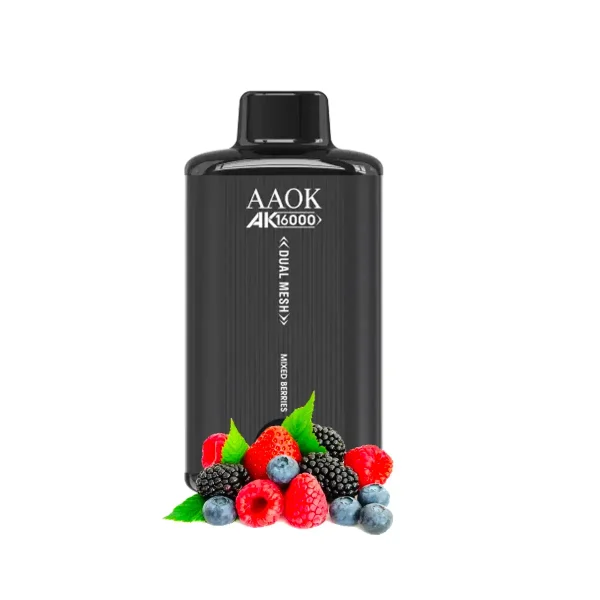 Aaok 16000 Puff Mix Fruits Çift Bobinli
