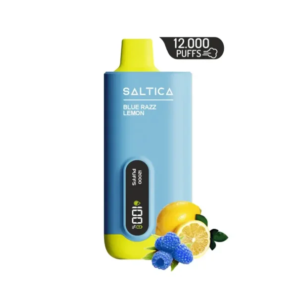 Saltica 12000 Puff Ekranlı Blue Razz Lemon