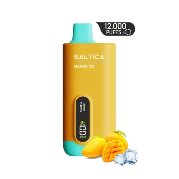 Saltica 12000 Puff Ekranlı Mango ice